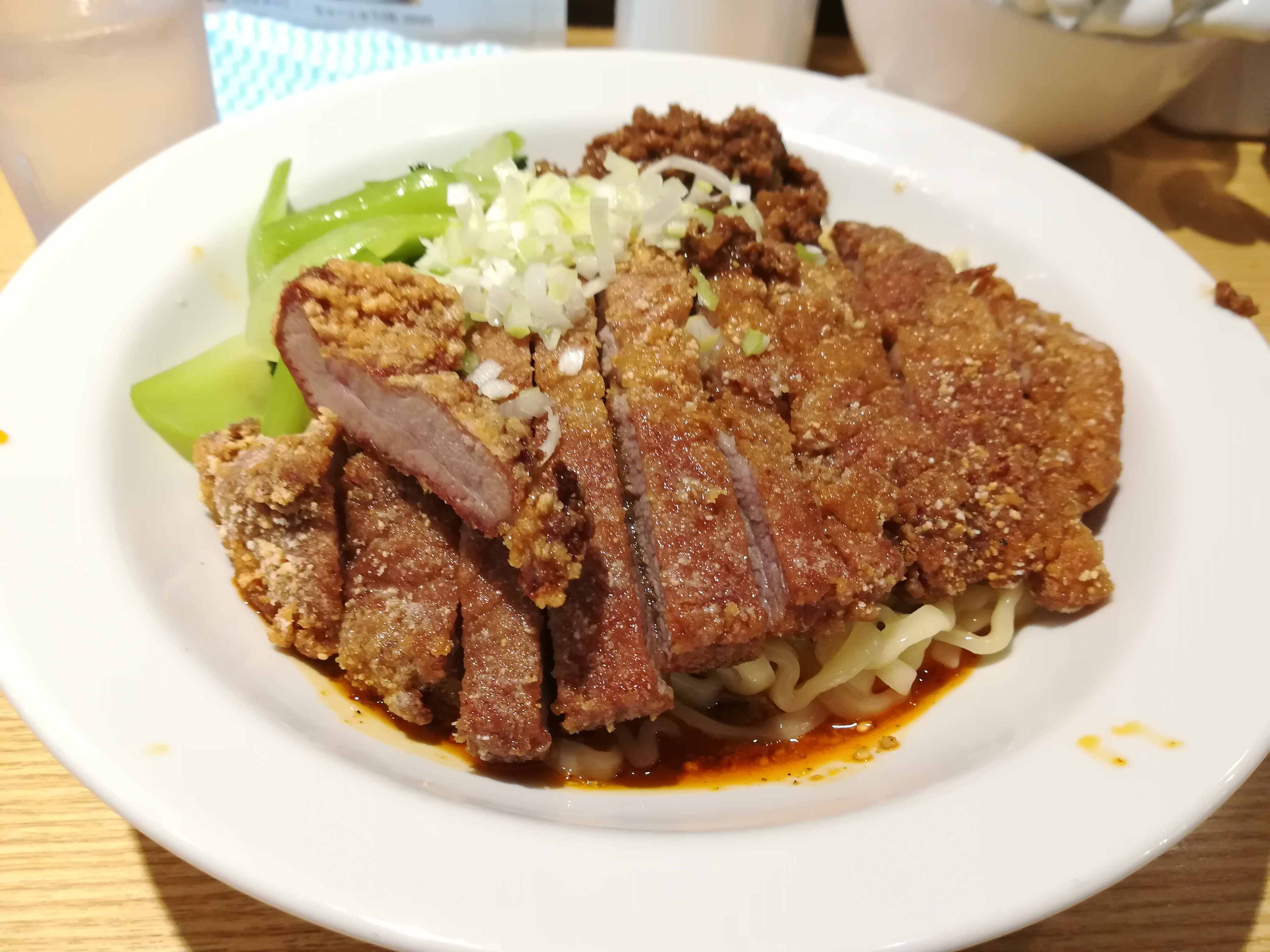 排骨汁なし担々麺 排骨担々 五ノ井